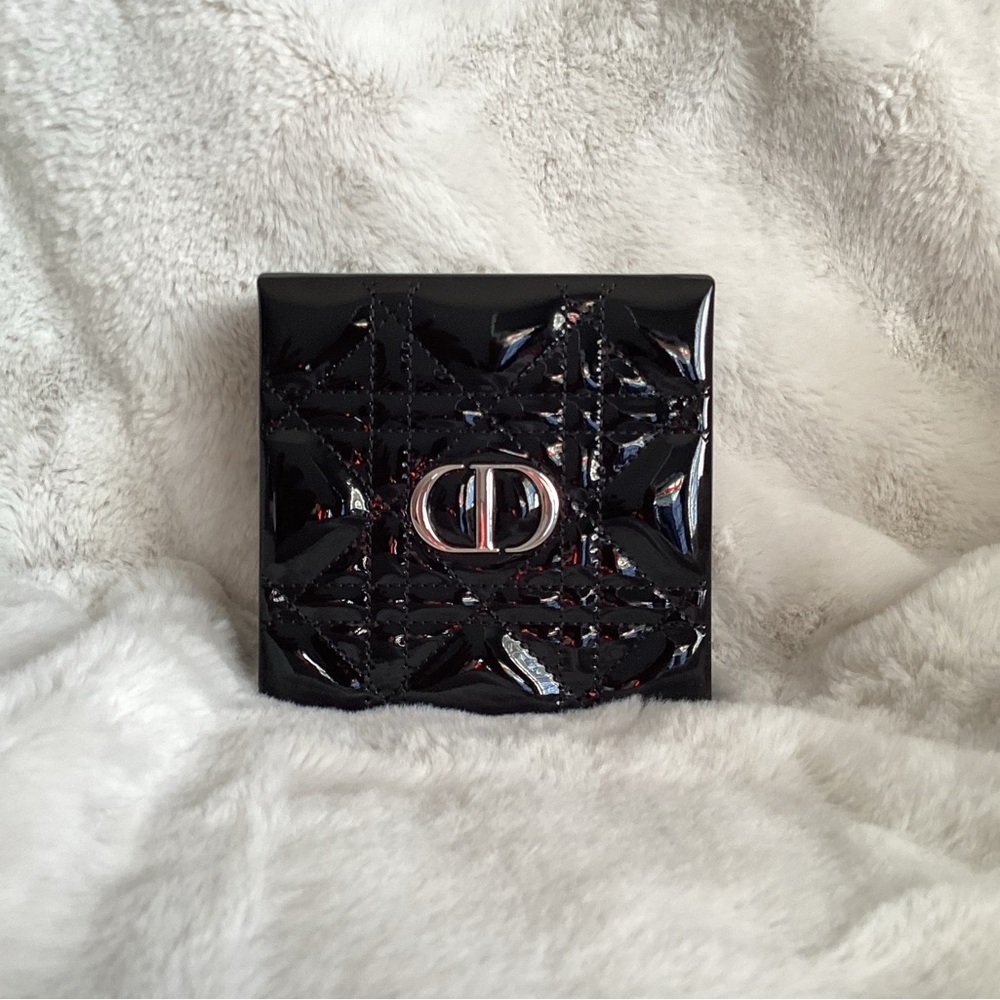 NEW Christian Dior Black Patent Lipstick/Trinket Box